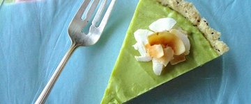 Avocado Lime Tart