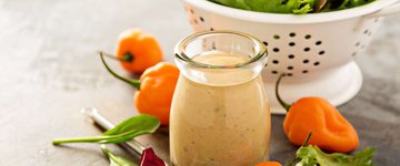 Maca Orange Tahini Miso Salad Dressing