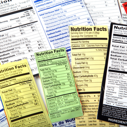 FoodFactsNutritionLabelWorksheet