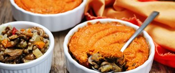 Shepherd's Pie with Sweet Potato Topping