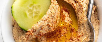 Keto Paleo Roasted Cauliflower Hummus Recipe