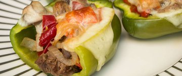 Philly Cheesesteak Stuffed Peppers