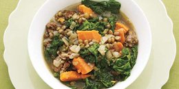 Lentil, Kale & Sausage Stew