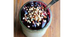 Blueberry Lemon Chia Seed Pudding