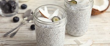 Low-carb chia pudding