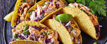 Fish Tacos with Cilantro Slaw