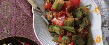 Stewed Okra and Tomatoes