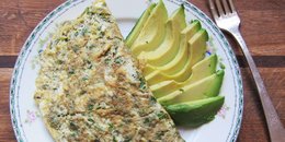 Avocado and Herb Omelet