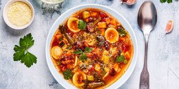 Homemade Slow-Cooker Minestrone Soup