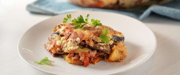 Mediterranean Artichoke & Chickpea Bake