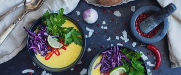 Golden Milk Coconut Curry Soup