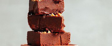 Chocolate Peanut Butter Freezer Fudge