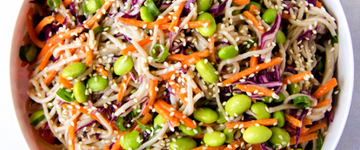 Rainbow Soba Noodle Salad