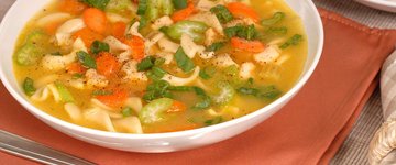 Vegetarian "Chicken" Noodle Soup