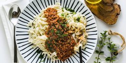 Lentil Spaghetti Bolognese