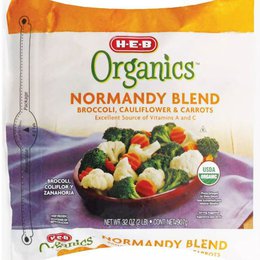 HEB Organics Frozen Steamable Normandy Blend