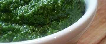 Kale and Pistachio Pesto