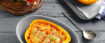 Baked Spaghetti Squash "Parmigiana"