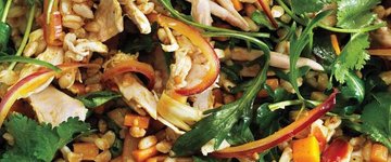 Curried Spelt Salad