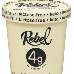 Rebel Vanilla Ice Cream