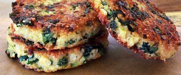 Kale Quinoa Patties ( Low FODMAP Variation )