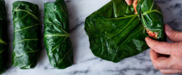 Nutty Apple Collard Wrap