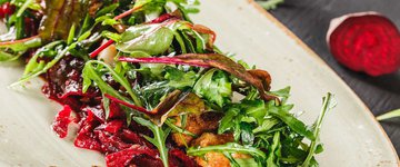 Kale, Lentil & Roasted Beet Salad