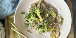 Quick Soba Noodle Satay