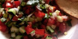 Cucumber Pico de Gallo