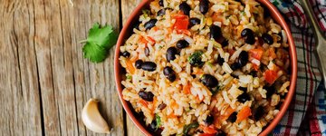 Cuban Black Beans and Rice