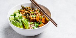 Teriyaki Tofu and Veggie Bowls