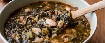 Black Kale and White Bean Soup