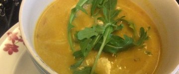 Spiced Pumpkin, Apple, and Lime Crockpot Soup CNA