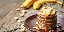 Banana Spelt Pancakes