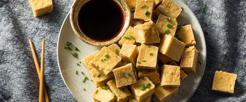 Crispy Tofu with Sesame-Ginger Dipping Sauce