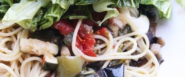 Roasted Vegetables Pasta