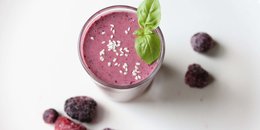 Berry Basil Blast Smoothie