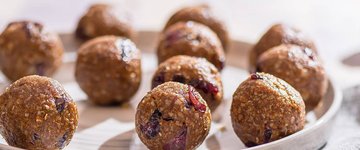 Lemon Cranberry Energy Bites