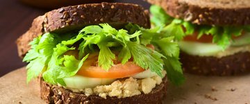 Smashed Chickpea Salad Sandwich