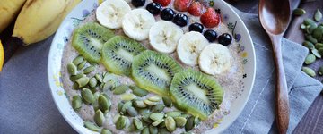 Raw Buckwheat Breakfast Porridge