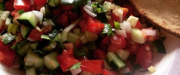 Cucumber Pico de Gallo