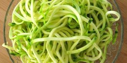 Spiralized Zucchini Pasta