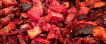 Sweet Bean Salad with Beets