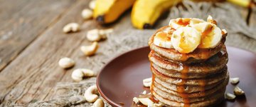 Banana Spelt Pancakes