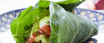 Metabolism Boosting Collard Wraps