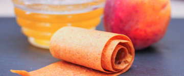 Peach Honey Fruit Leather