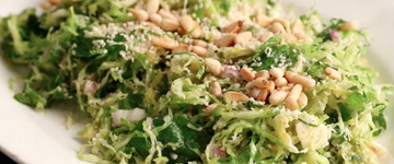 Shaved Brussels Sprouts Salad