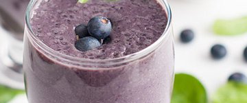 Low-carb Blueberry Smoothie