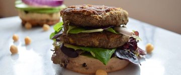 Umami Chickpea Burger