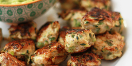 Chicken & Zucchini Poppers